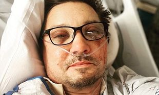 Jeremy Renner is home from the hospital after his horrific snow plough accident Jeremy Renner is home from the hospital after his horrific snow plough accident
